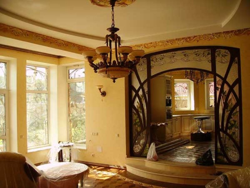 Arched style in the interior