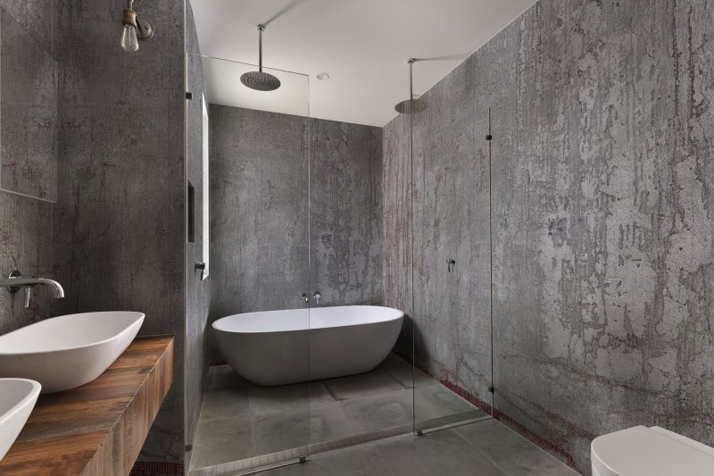 Loft -style bath