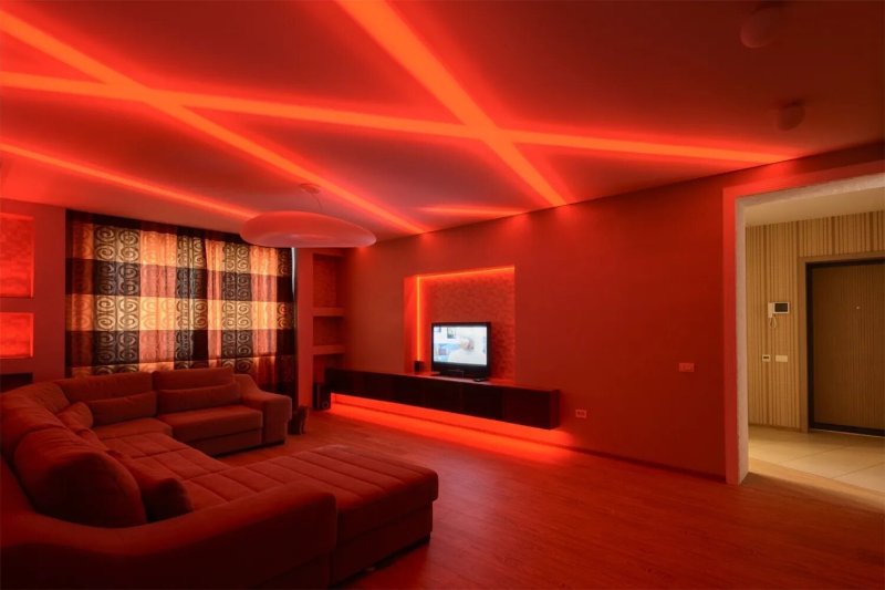 Ceiling lighting LED ribbon