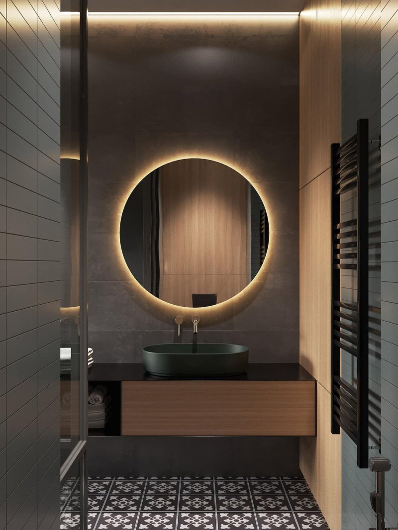 Stylish bathroom design