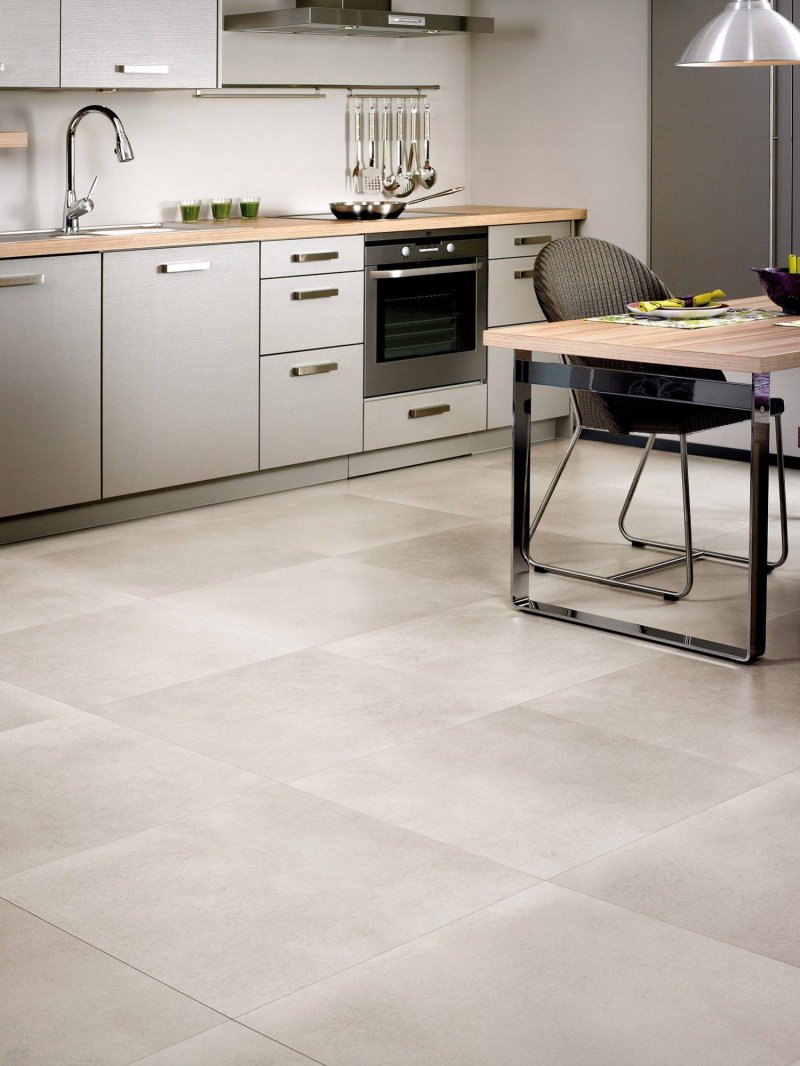 Porcelain stoneware for the kitchen