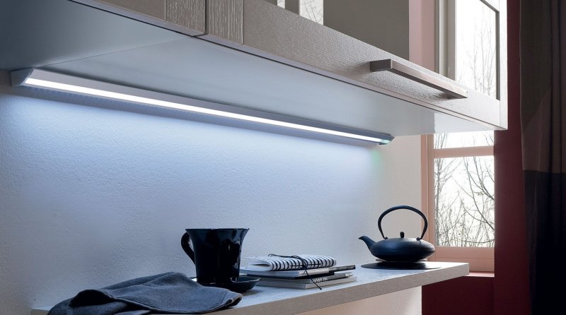 LED backlight for the kitchen