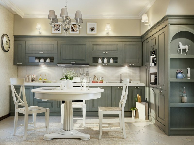 Neoclassic style kitchen