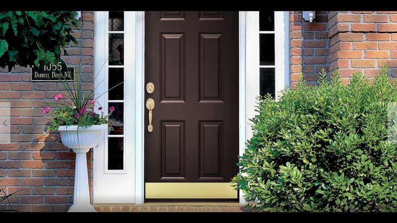 Home entrance doors