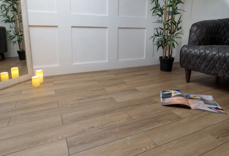 Quartz vinyl laminate Aquafloor Parquet