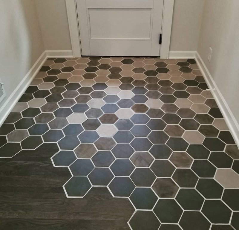 Hexagon Wood tile