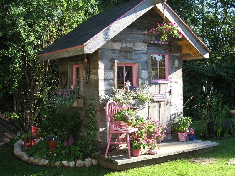 Little garden house