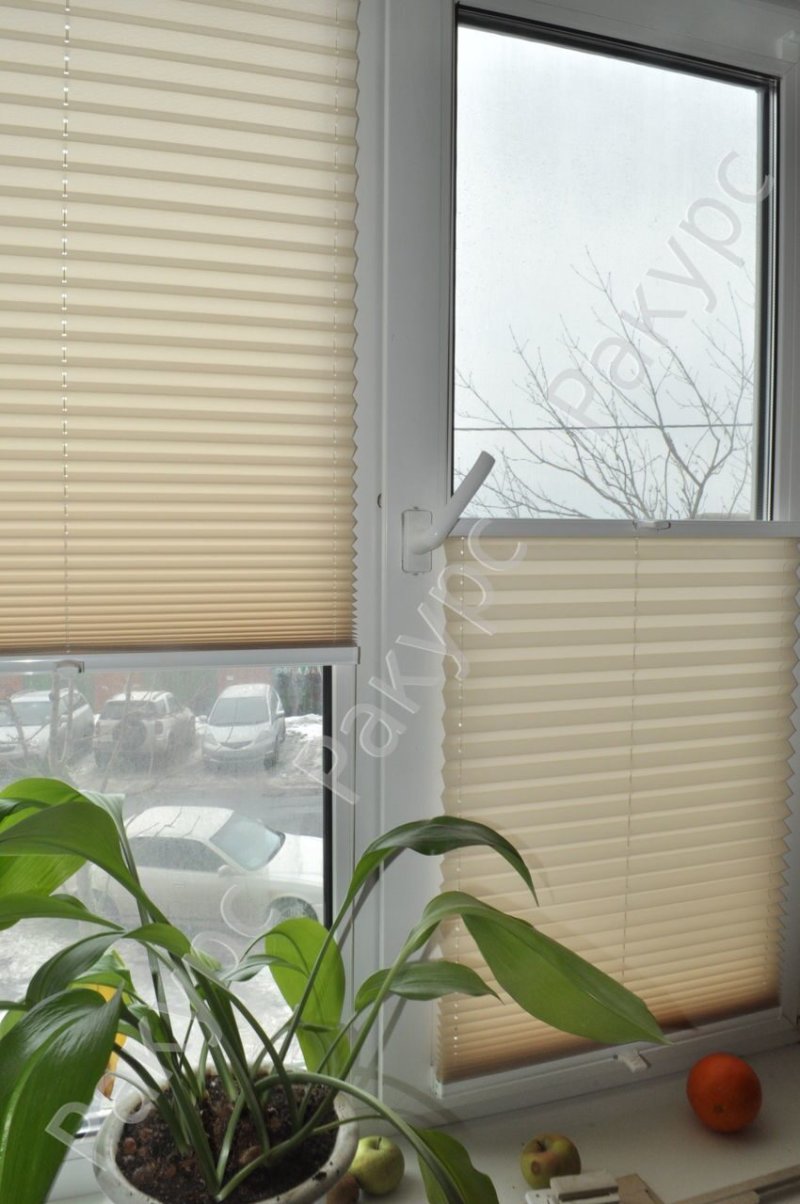 Blinds for plastic windows