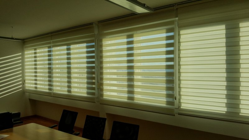 Rolled blinds Zebra