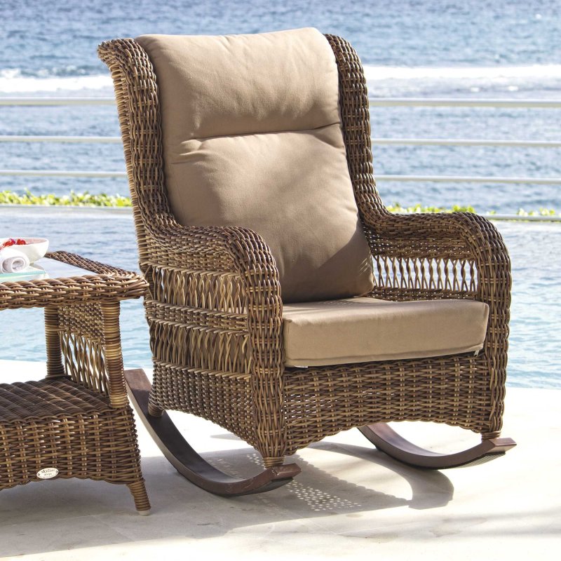 Armchair Swearing of artificial rattan