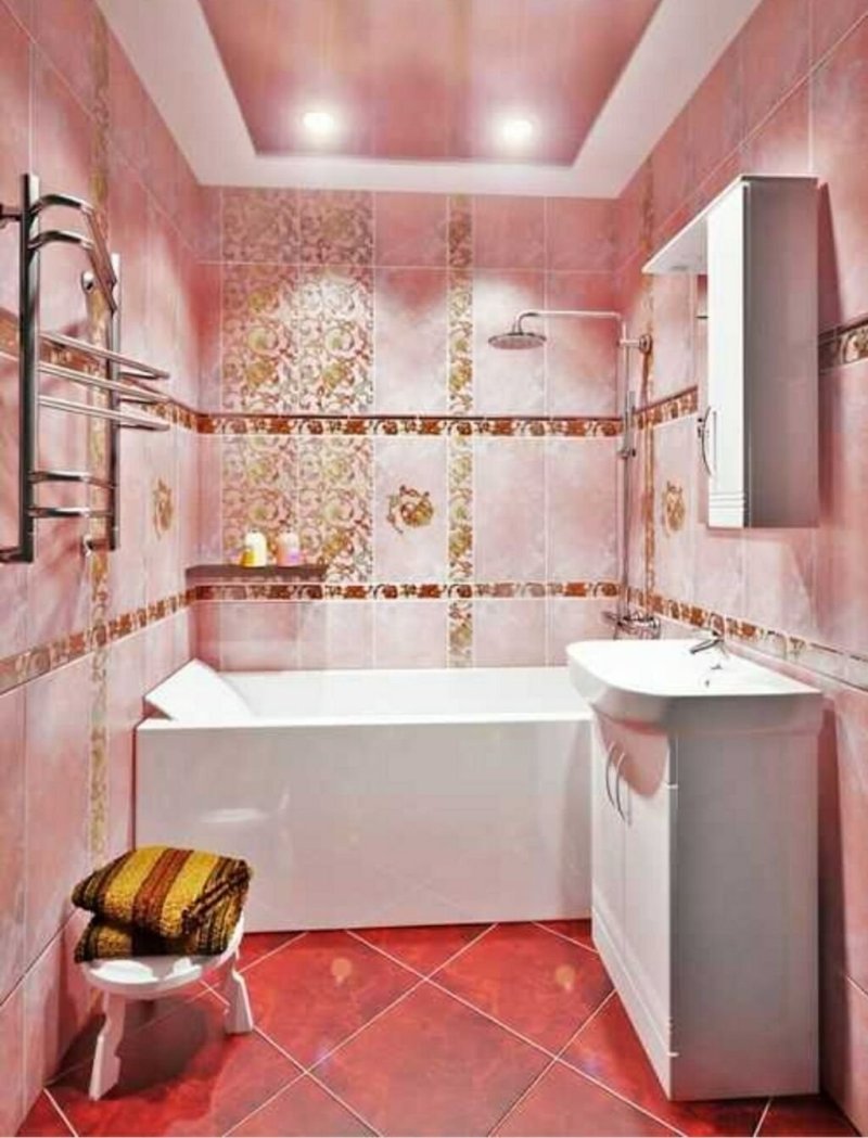 Beautiful bath tile