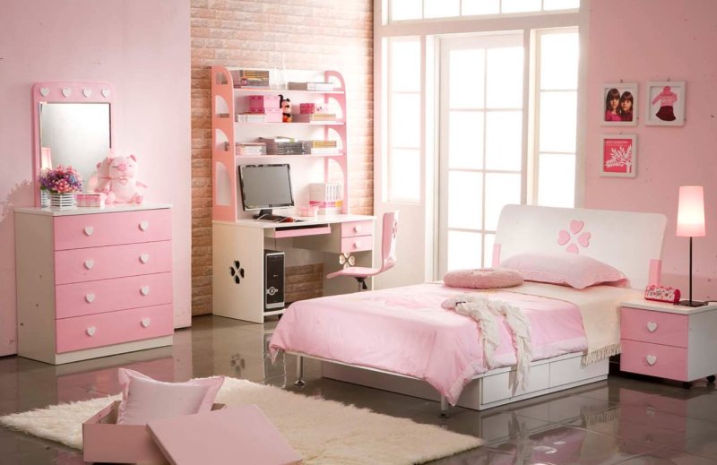 Room of a teenager girl