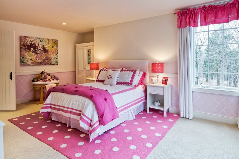 Pink room for girls