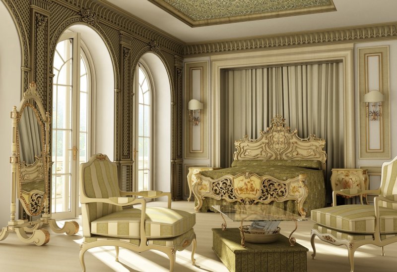 Empire style bedroom