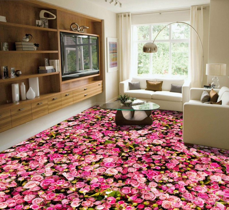 Flower carpet