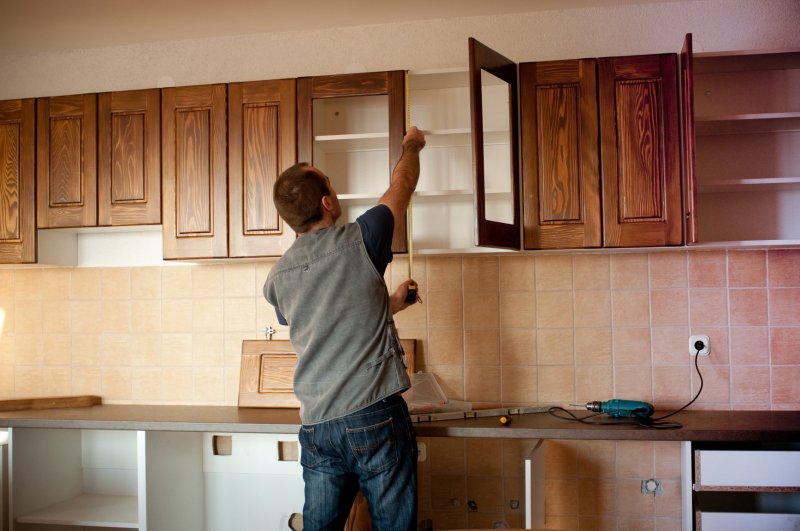 Installation of the kitchen