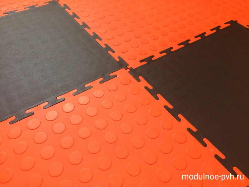 Modular tile rubber -plast