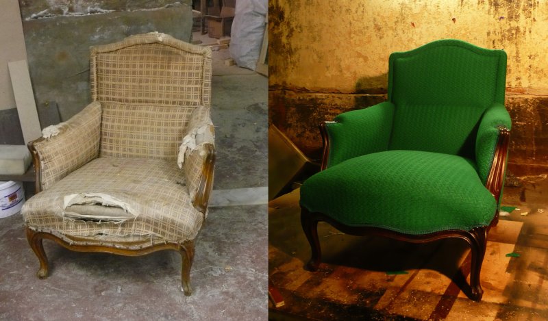 "Repair and restoration of upholstered furniture", David Soul,