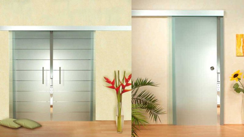 Sliding glass doors