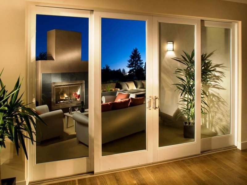 Plastic sliding doors