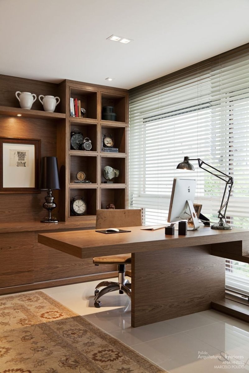 Cabinet s interior in a modern style