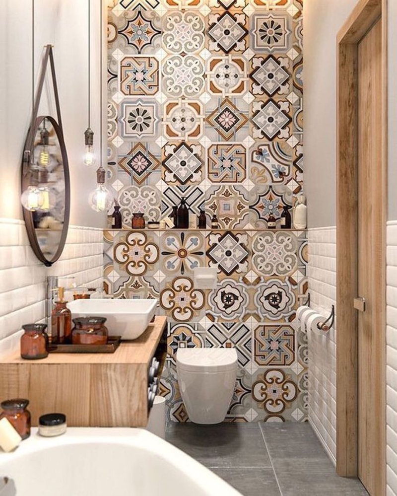 Patchwork tile