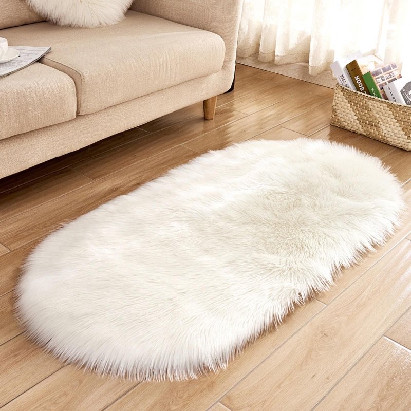 Fluffy rug