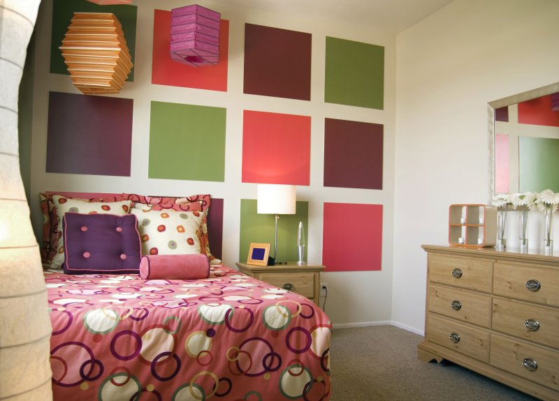 Color walls in the interior