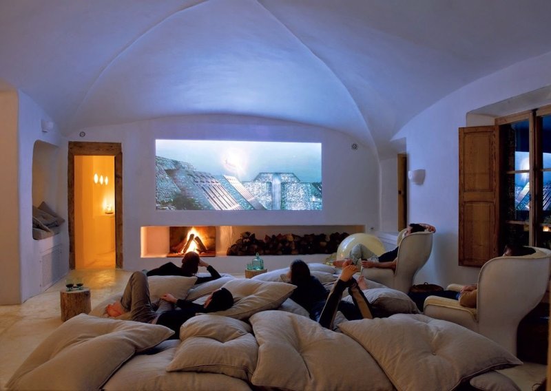 Home cinema interior