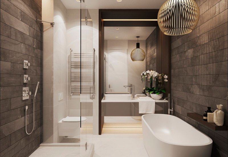 Stylish bathroom design