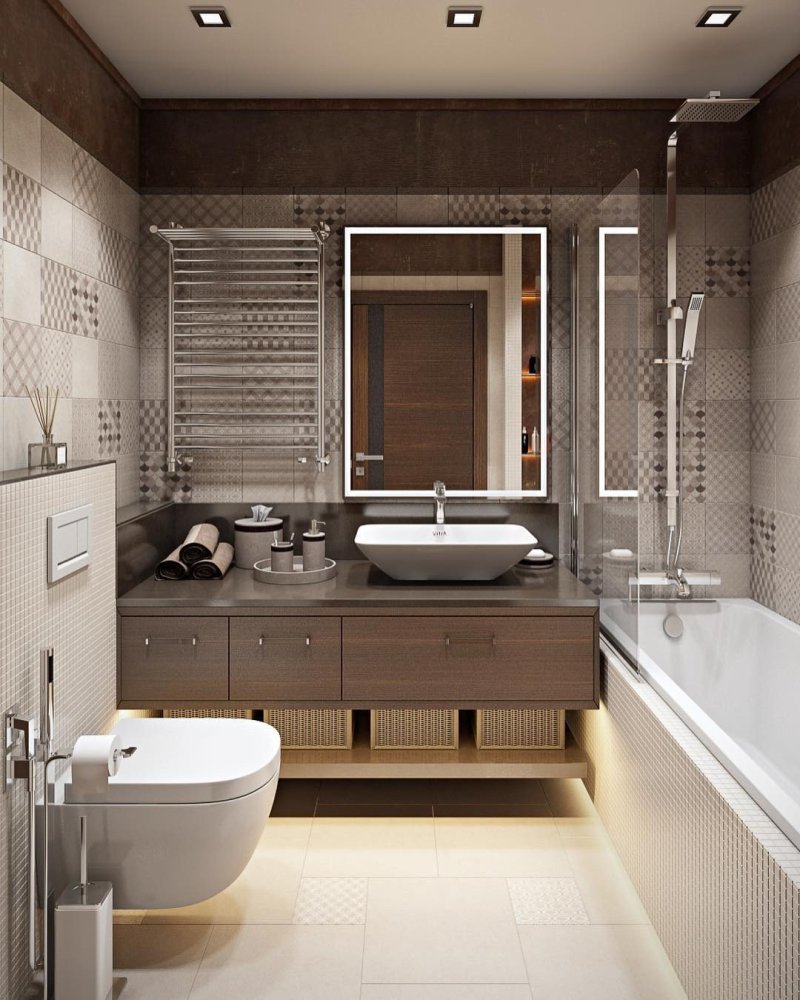 Stylish bathroom design