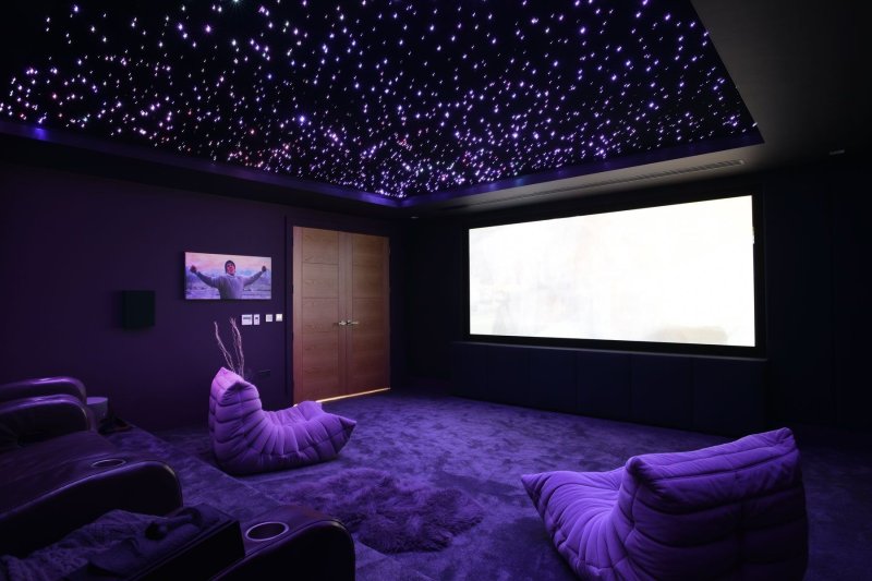 Starry sky in the room