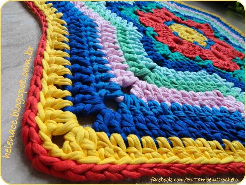 Crochet rug