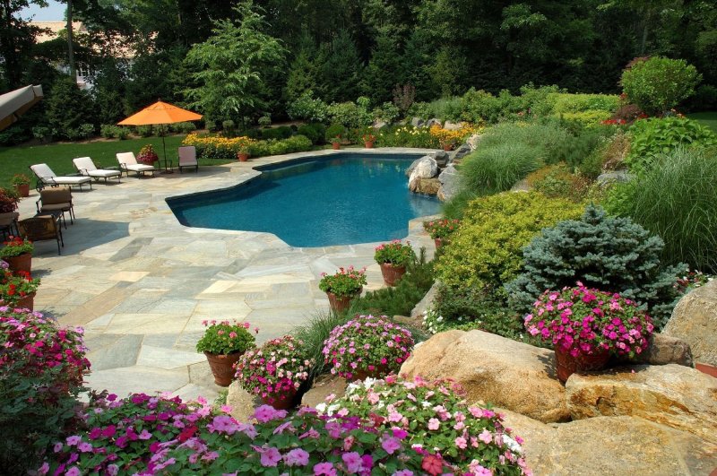 Beautiful landscape design