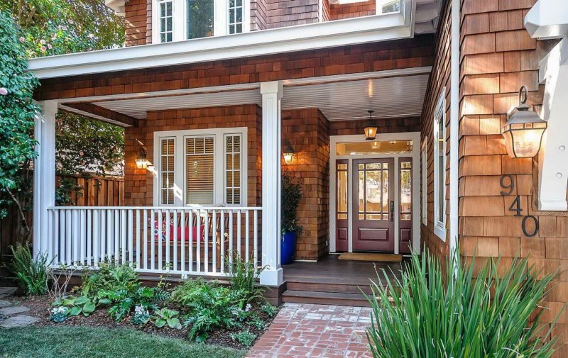 Porch in a private house