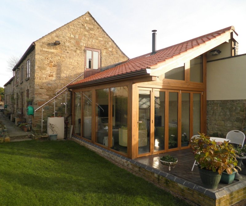 Beautiful verandas attached to the house