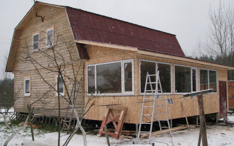 Veranda to the country house