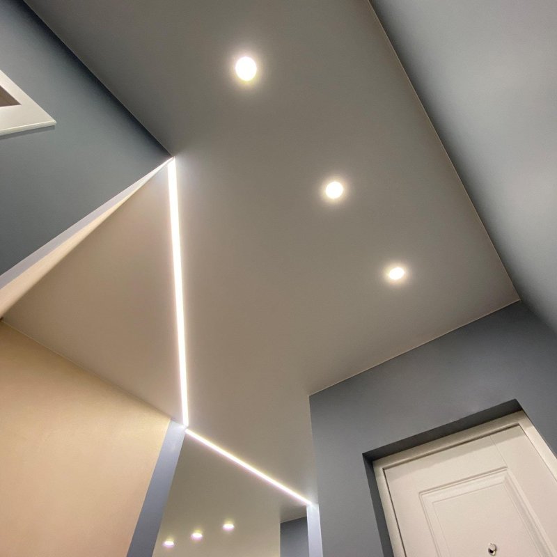 Ceiling backlight options