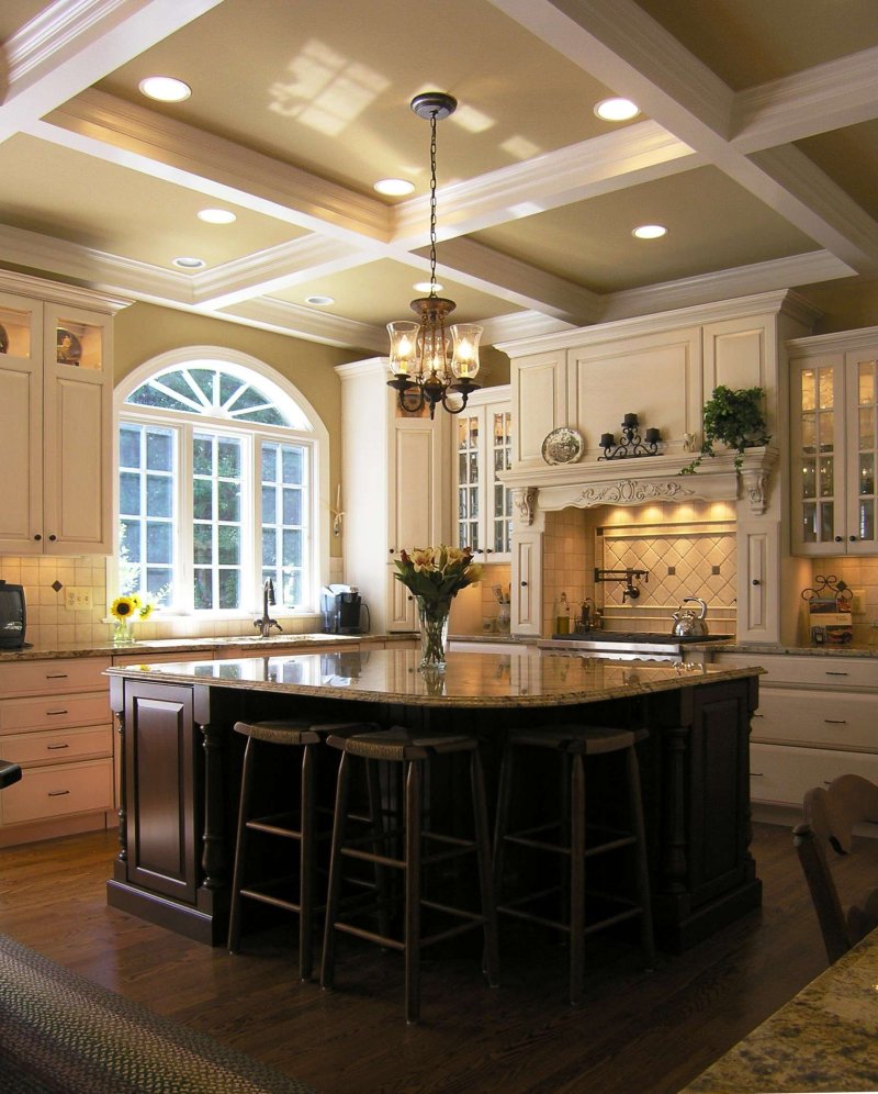 Kitchen interior in a private house