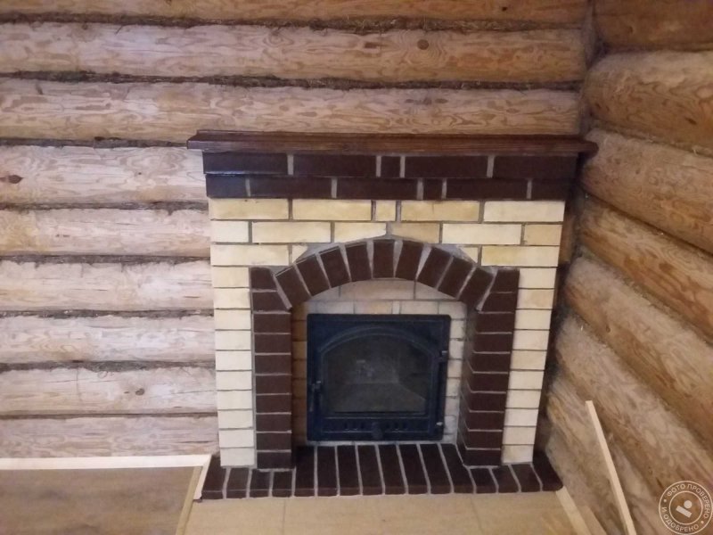 Brown -stove brick lining