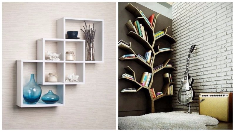 Designer shelves