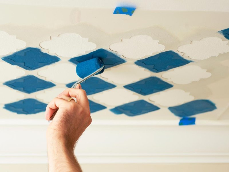 Stencils for the ceiling for painting