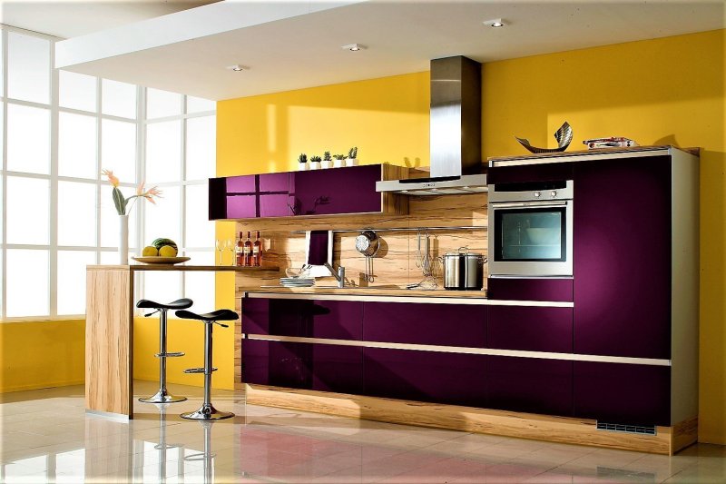 Violet kitchen