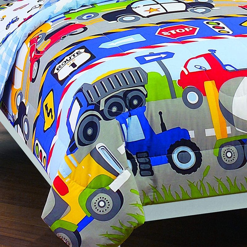 Bed linen Poly Robocar 1.5