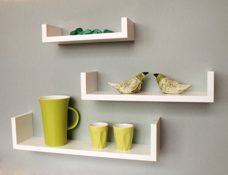 Regiment "Wall Shelf-S (BAS WL-001)" White