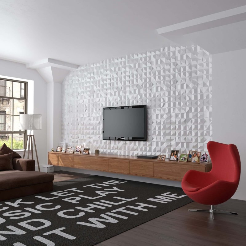 Decorative wall panel 3D Relieffo Loft 012 Barcode