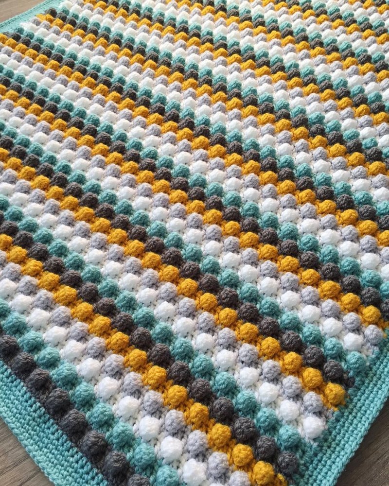 Crochet beautiful blanket