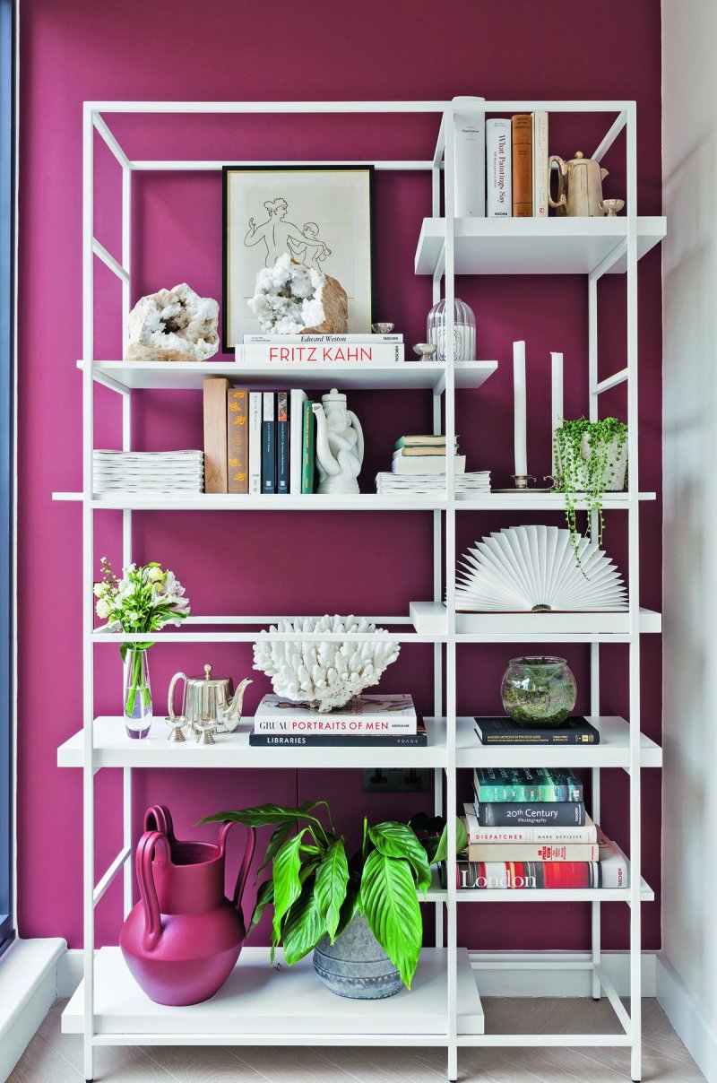 Shelving with shelves