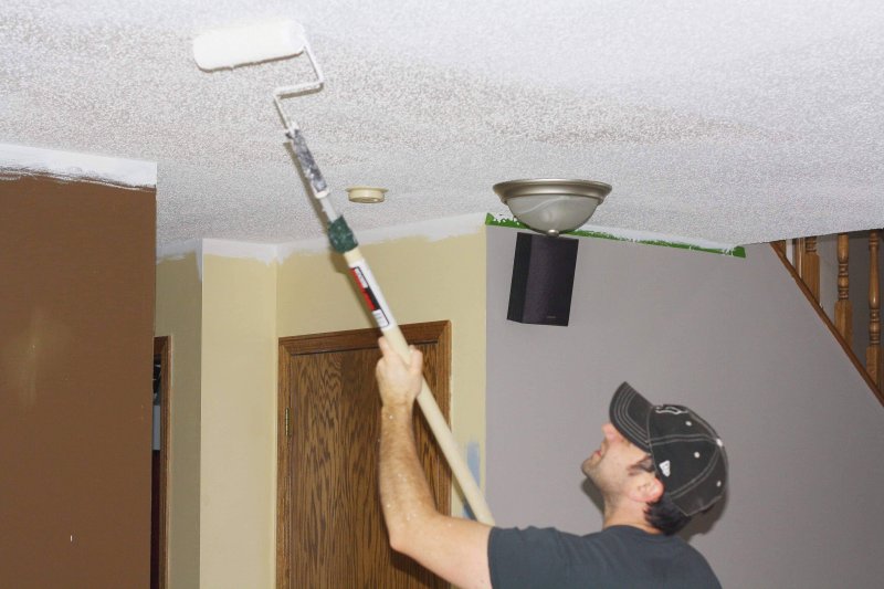 Painting the ceiling