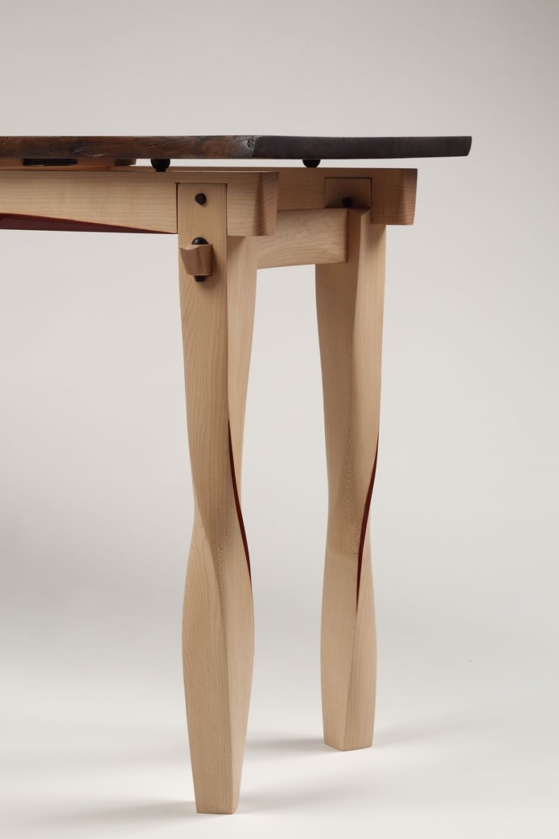 Wooden table legs